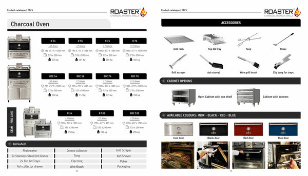 Roaster R53S - Charcoal Oven