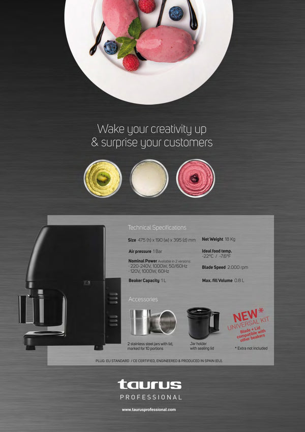 Taurus Rowzer Plus ROW0001 - Frozen Food Processor