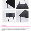 Ray Indoor Steel Side Chair with Plywood Seat