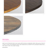 Round Table Top Complete Bar Table with Hairpin Legs