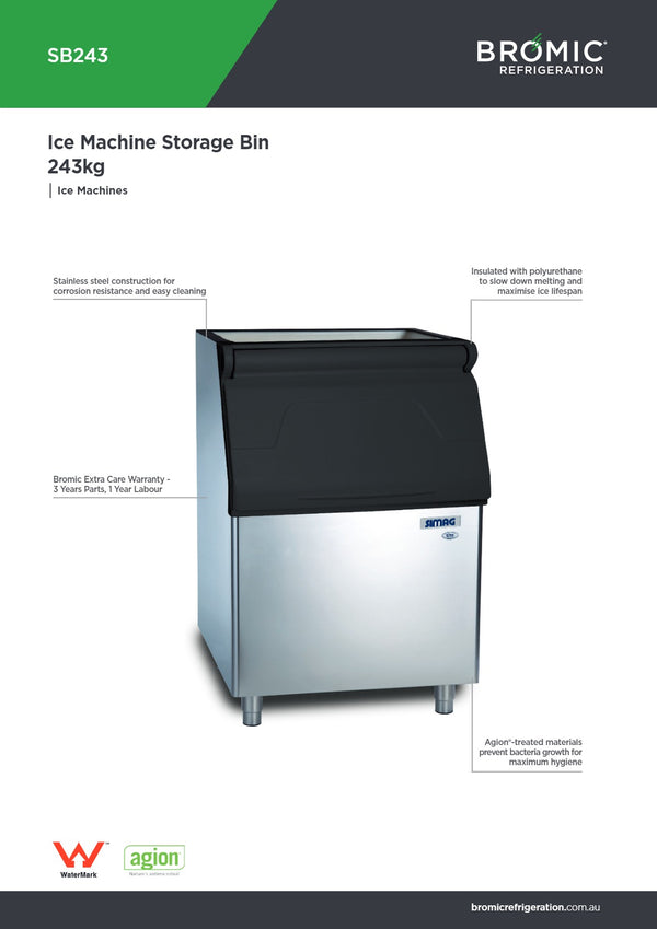 Simag By Bromic SB243 - Ice Storage Bin