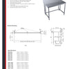 Simply Stainless SBM.7.2400 - Single Bar Bench Module