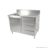 Modular Systems SC-6-1200L-H - Cabinet with Left Sink