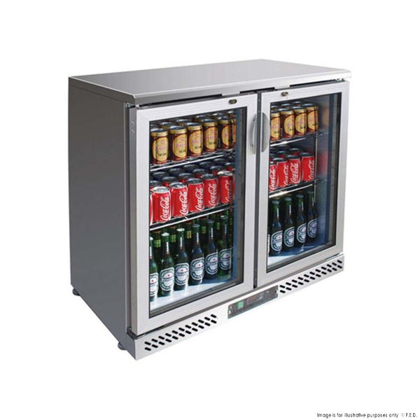 Thermaster SC248SG - Two Door Bar Cooler