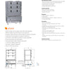Luus SCM-120 - Steam Cabinet