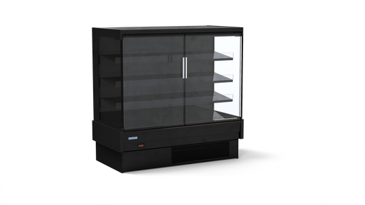 Hussmann SGND153S - Swing Door Semi-Vertical Display Chiller