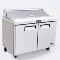 Atosa MSF8303 2 Door Sandwich Prep Fridge