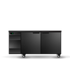 SKOPE BackBar SL.2.SSW - Two Glass Solid Swing Door Slimline Fridge