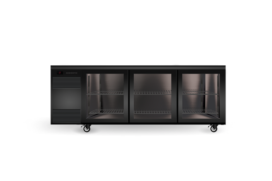 SKOPE BackBar SL.3.GSL - Three Glass Sliding Door Slimline Fridge
