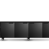 SKOPE BackBar SL.4.SSW - Four Glass Solid Swing Door Slimline Fridge
