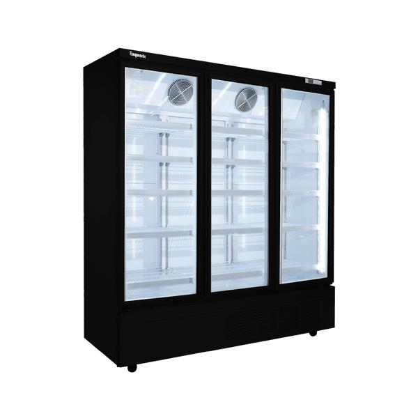 Exquisite SMC1600 - Three Glass Door Supermarket Display Fridge