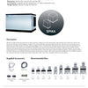 SKOPE SPIKA MS220 A HD - Half Dice Modular Ice Cube Maker