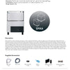 SKOPE SPIKA NG100A FD - Full Dice Self-Contained Ice Cube Maker