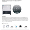 SKOPE SPIKA NG150A FD - Full Dice Self-Contained Ice Cube Maker