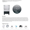 SKOPE SPIKA NG70A FD - Full Dice Self-Contained Ice Cube Maker