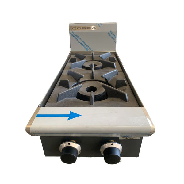 Cobra C3D-B 2 Burner Cook Top - Benchtop model