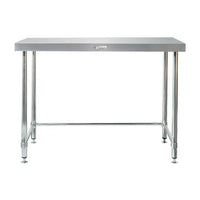 Simply Stainless SS01.7.1800LB - Stainless Steel Work Bench with Leg Brace