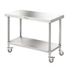 Simply Stainless SS03.7.1200 - Stainless Steel Mobile Work Bench