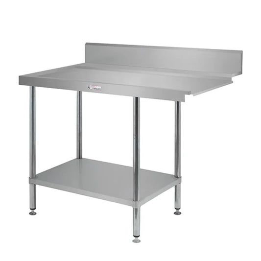 Simply Stainless SS07.7.1500L - Stainless Steel Dishwasher Outlet Bench