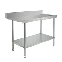 Simply Stainless SS07.7.1500R - Stainless Steel Dishwasher Outlet Bench