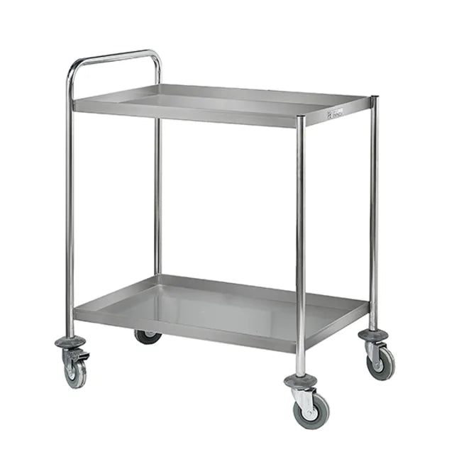 Simply Stainless SS14 - Stainless Steel Two Tier Trolley