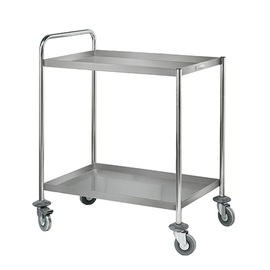 Simply Stainless SS14 - Stainless Steel Two Tier Trolley