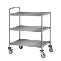 Simply Stainless SS15 - Stainless Steel Three Tier Trolley