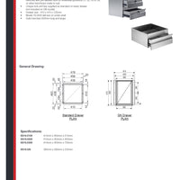 Simply Stainless SS19.GN - Stainless Steel Drawer