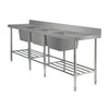 Simply Stainless SS24.7.2400.TB - Triple Bowl Sink Bench