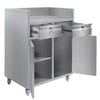 Simply Stainless SS40.WS - Stainless Steel Waiter's Station