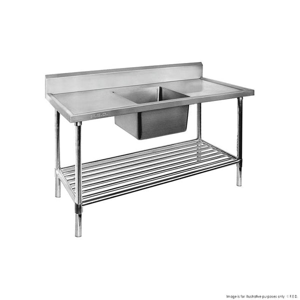 Modular Systems SSB7-1200C/A - Centre Sink Bench
