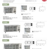 Exquisite SSC550G - Four Glass Door Underbench Fridge