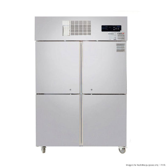 Thermaster SUC1000 - 4 x Half Door Fridge