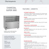 Scheer Proline Super 300 - 1500mm Charcoal Rotisserie