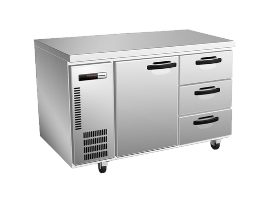 Panasonic SUR-1271HP-DW - Under Bench Fridge With Drawers