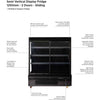 Bromic SVM1250SD-NR - Semi Vertical Display Fridge