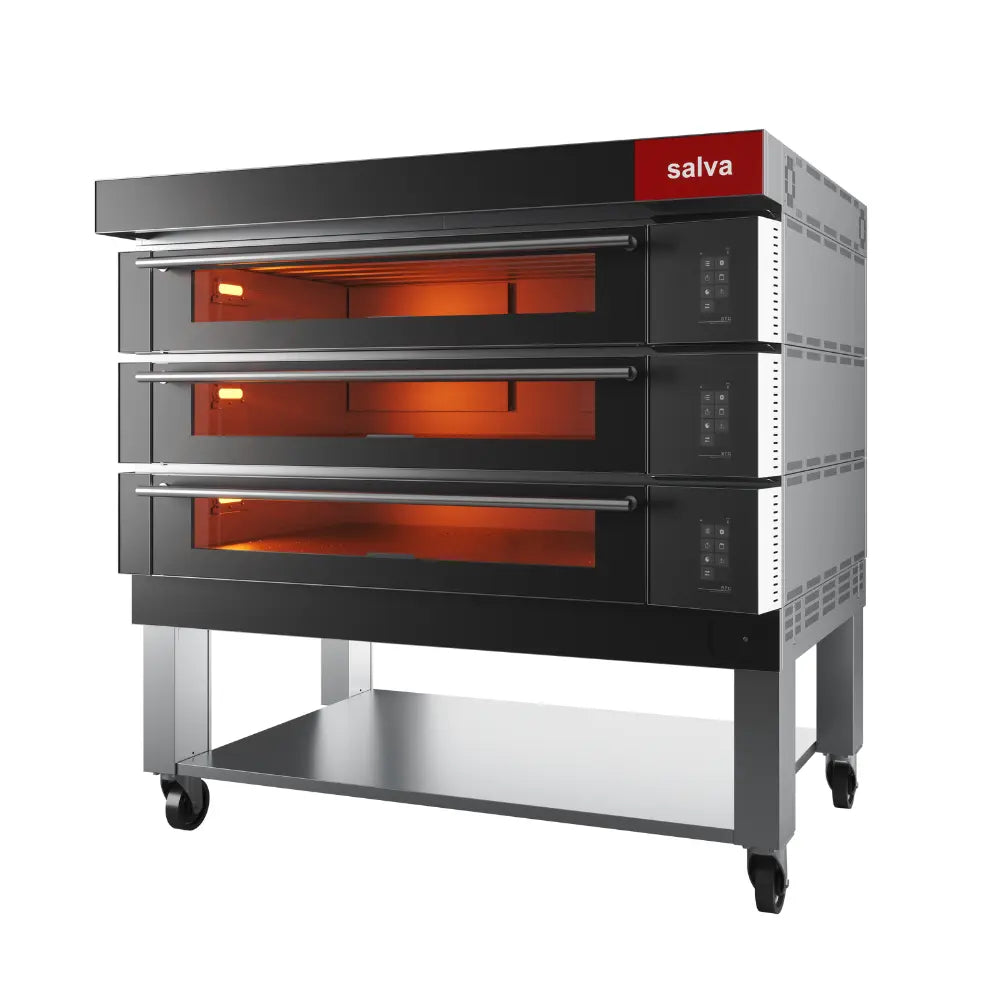 Salva NXE - 3 Deck Oven with IES Exhaust Hood