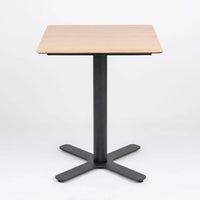 Square 60cm Super Matte Smart Top Complete Table with Piatto Base