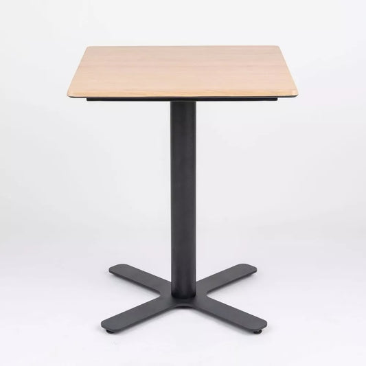 Square 60cm Super Matte Smart Top Complete Table with Piatto Base