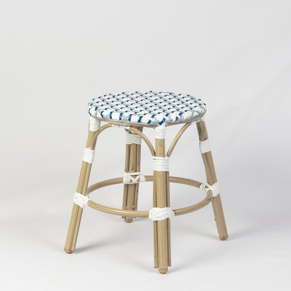 Santorini Parisian Low Round Stool