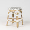 Santorini Parisian Low Round Stool