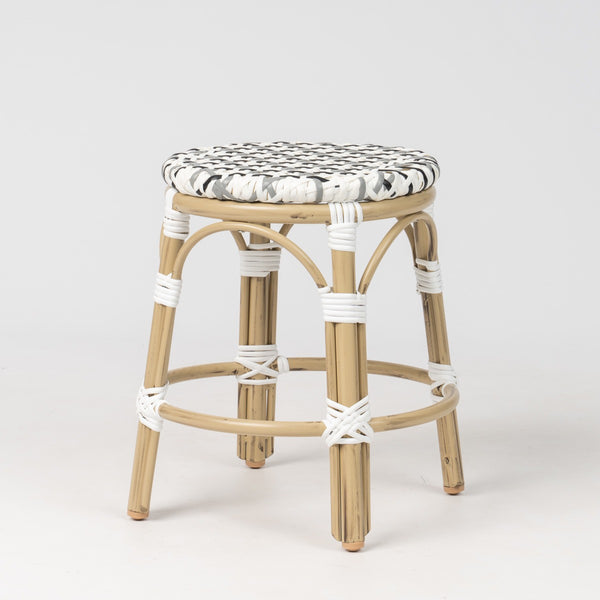 Santorini Parisian Low Round Stool