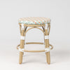Santorini Parisian Low Round Stool