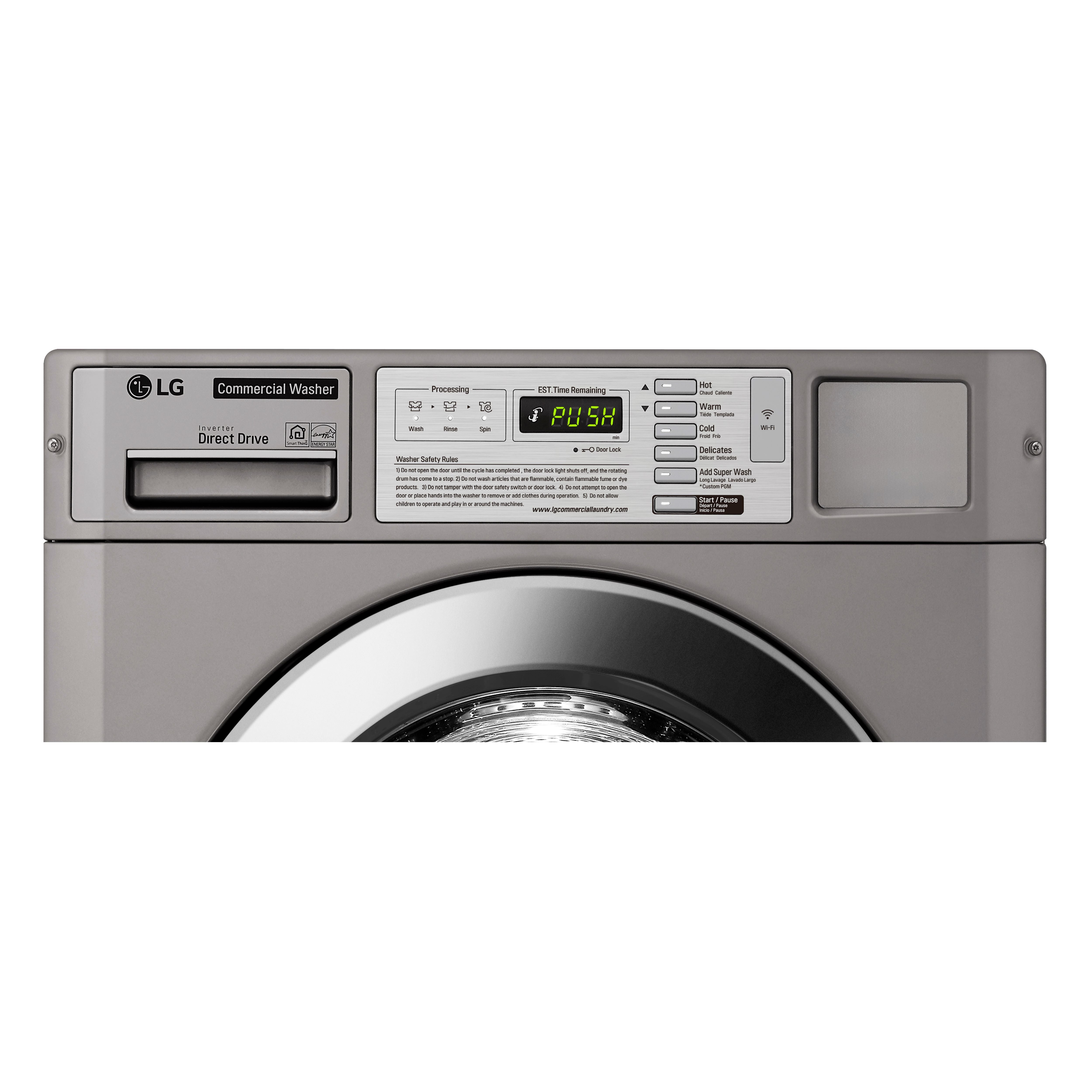 LG Commercial CWT29MDQRS - 15kg Front Load Washing Machine