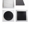 Sintered Stone Table Top with Corsica Deluxe Table Base Black