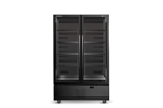 Skope BME1200N-A 2 Door Upright Fridge