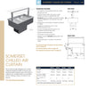 Festive Somerset Chilled Air Curtain 1480 - 4 Pan Chill Well