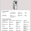 Aus Kitchen Pro AUSKPSSS36 - Soft Serve Ice Cream/Acai Machine