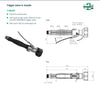 3Monkeez T-3M2951 - Stainless Steel Variable Trigger Valve & Handle