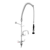 3Monkeez T-3M53015 - Stainless Steel Dual Bench Mount Pre-Rinse